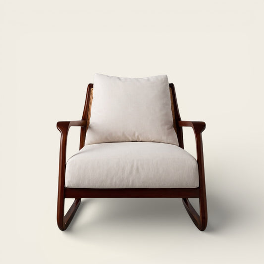Fauteuil en Osier<br>et Rotin