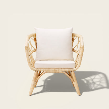 Fauteuil en Osier<br>pour Extérieur