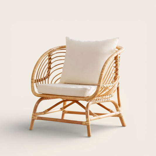 Fauteuil de Jardin<br>en Osier