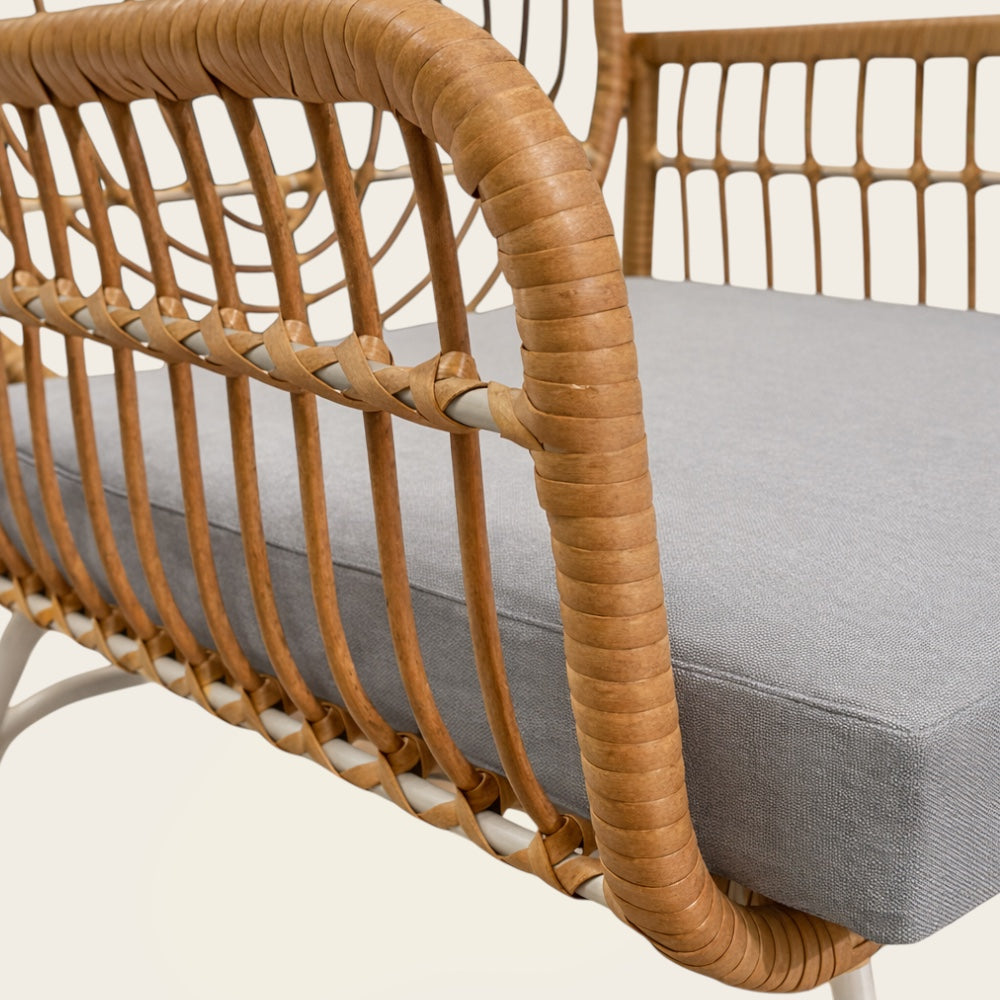 Fauteuil à Bascule<br>en Osier
