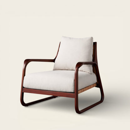Fauteuil en Osier<br>et Rotin
