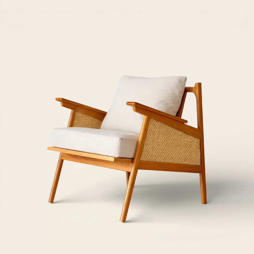 Fauteuil Bas<br>en Osier