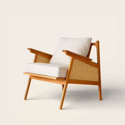Fauteuil Bas<br>en Osier