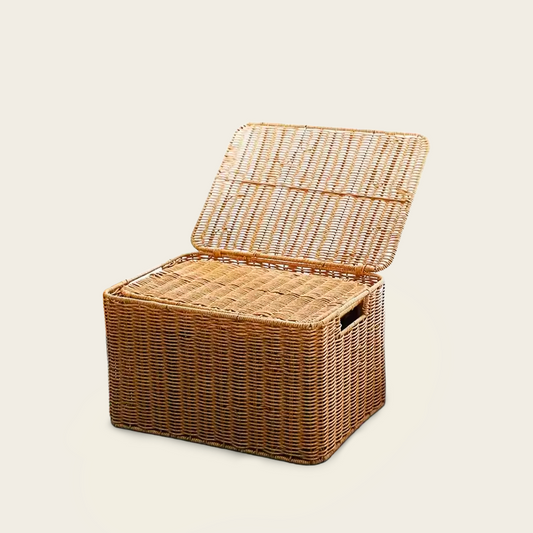 Coffre à Jouets<br>en Osier