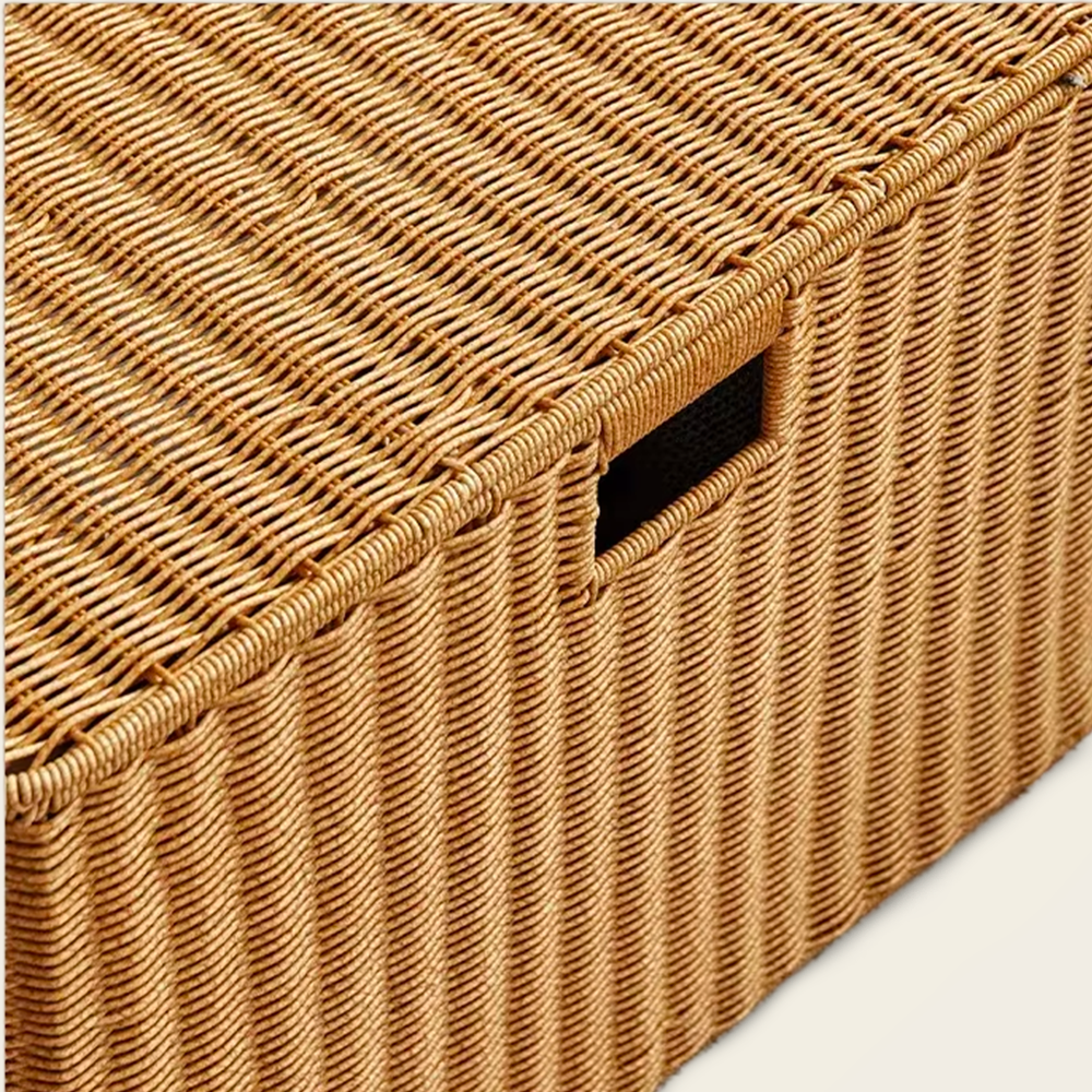 Grand Coffre en Osier<br>à Petit Prix