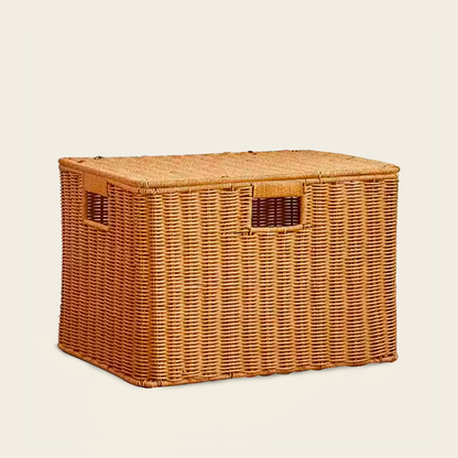 Grand Coffre en Osier<br>à Petit Prix