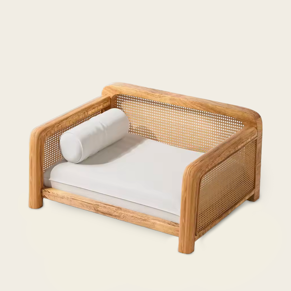 Lit pour Chat<br>en Osier