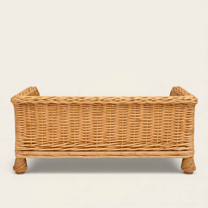 Panier Lit pour Chien<br>en Osier