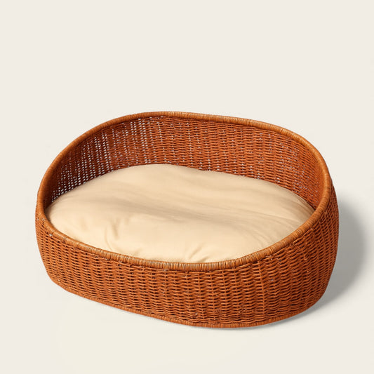 Niche pour Chien<br>en Osier