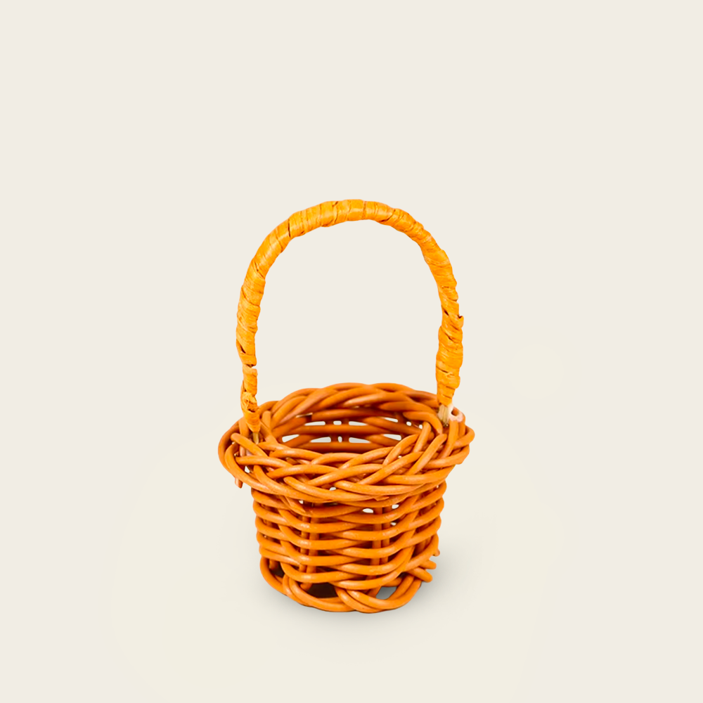 Panier pour Bébé<br>en Osier
