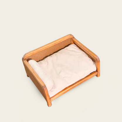 Lit pour Chat<br>en Osier