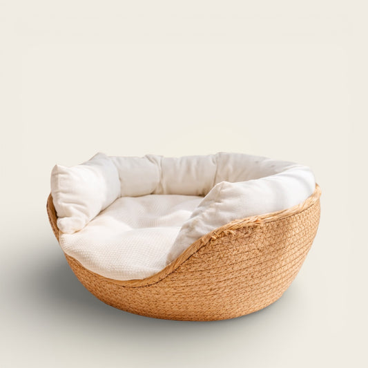 Panier à Petit Prix pour Chien<br>Inspiration Osier