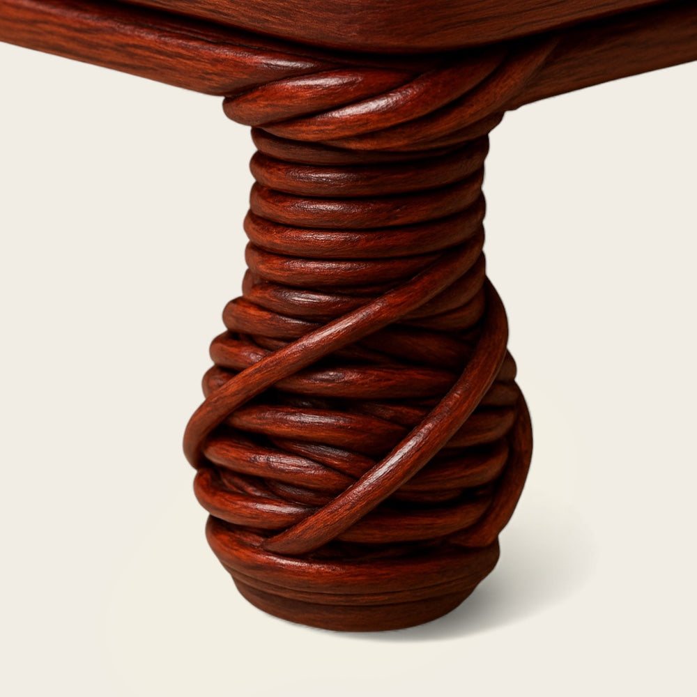 Panier en Osier Foncé<br>pour Chien