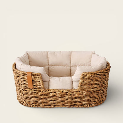 Panier pour Chien<br>Style Osier