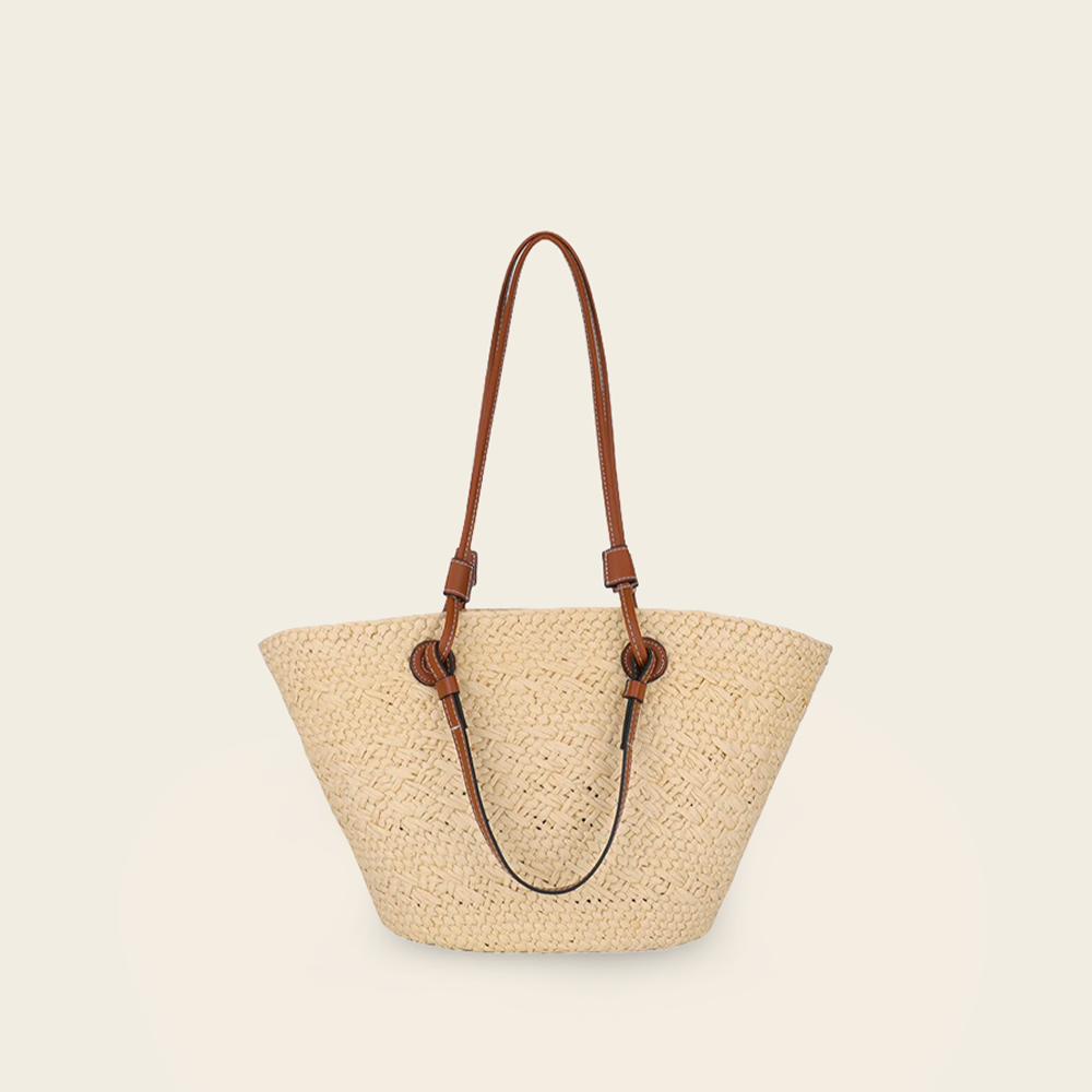 Panier de Plage<br>en Osier