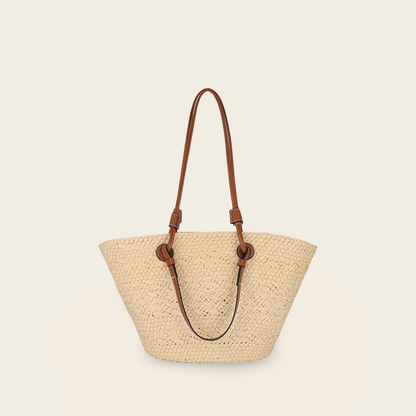 Panier de Plage<br>en Osier