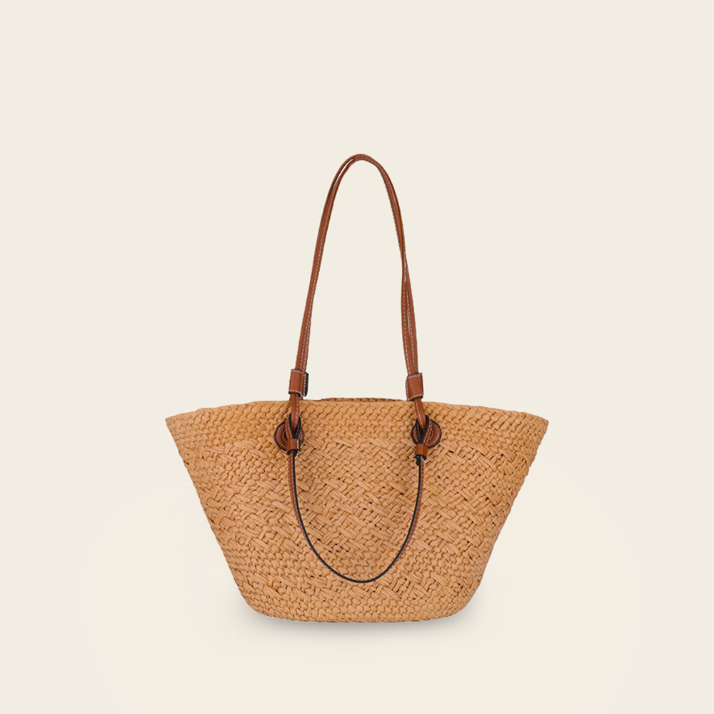 Panier de Plage<br>en Osier