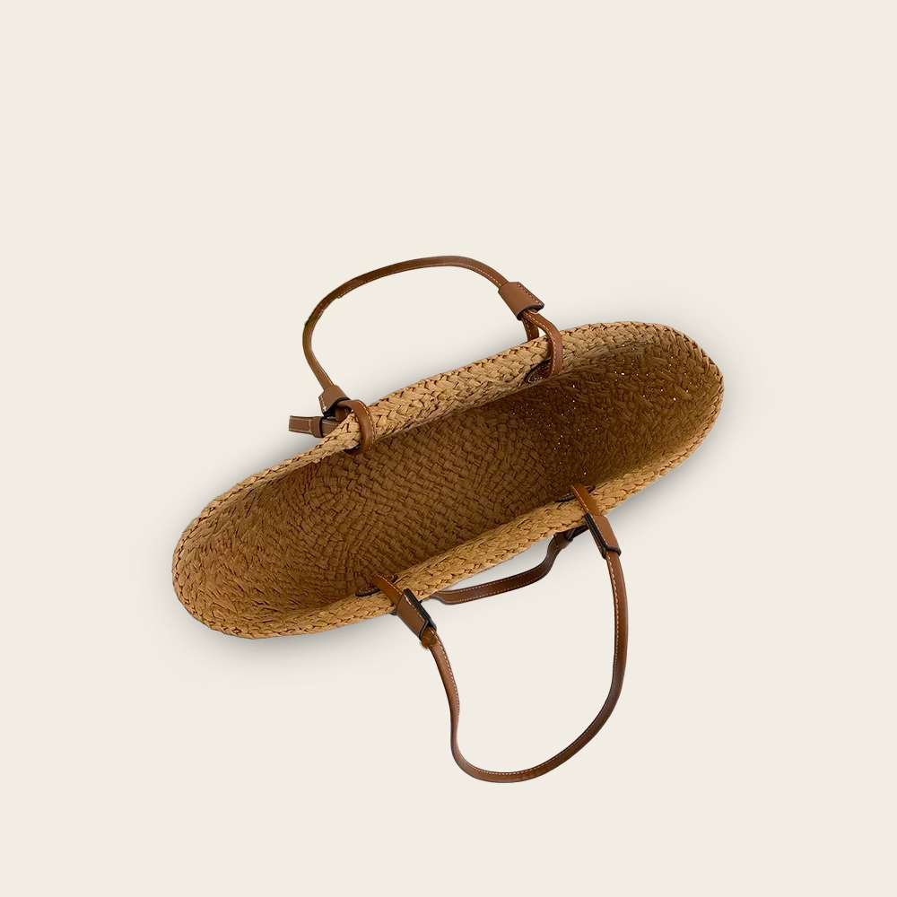 Panier de Plage<br>en Osier