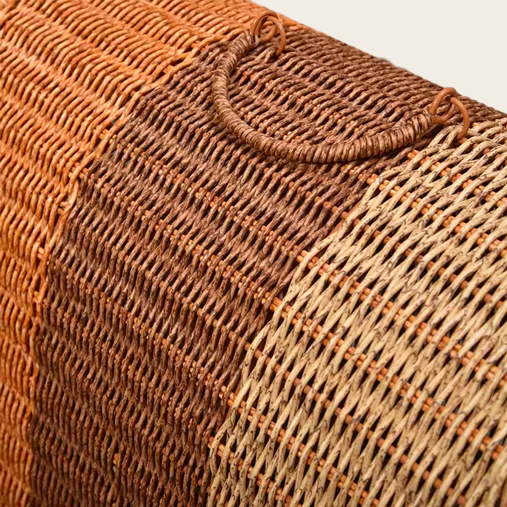 Panier de Transport<br>en Osier pour Chat