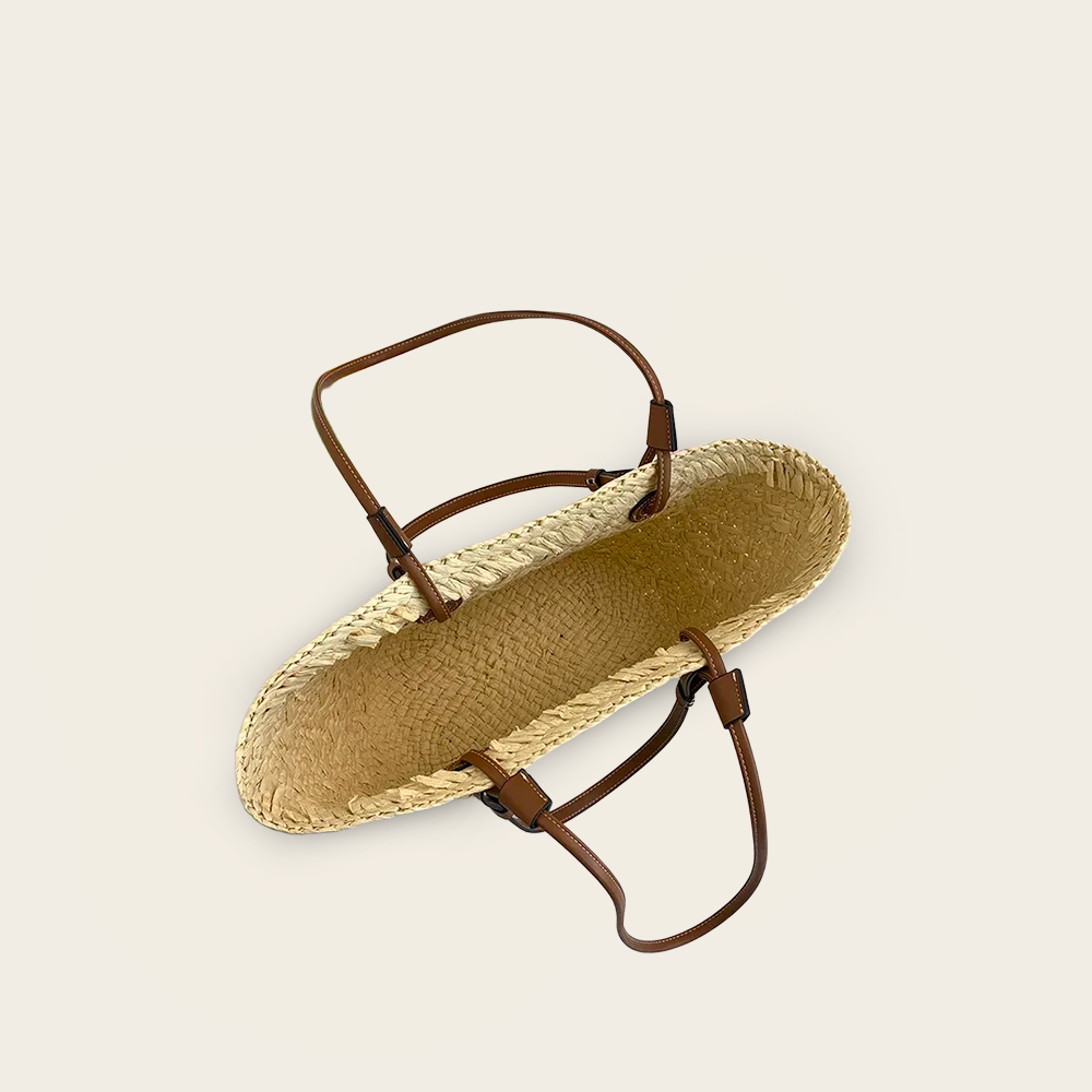 Panier de Plage<br>en Osier