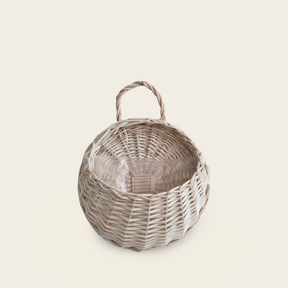 Panier en Osier<br>Gris