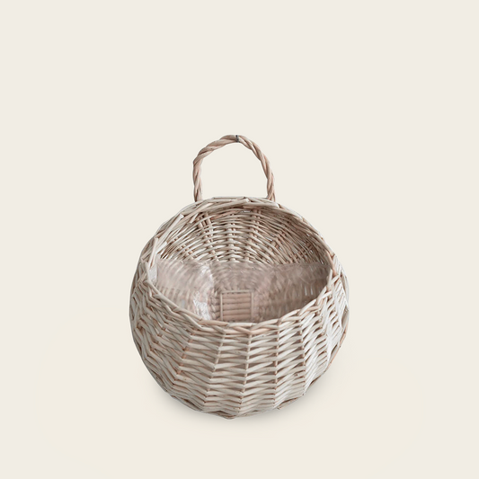 Panier en Osier<br>Gris
