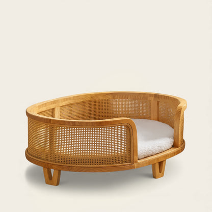 Panier en Osier<br>pour Petit Chien