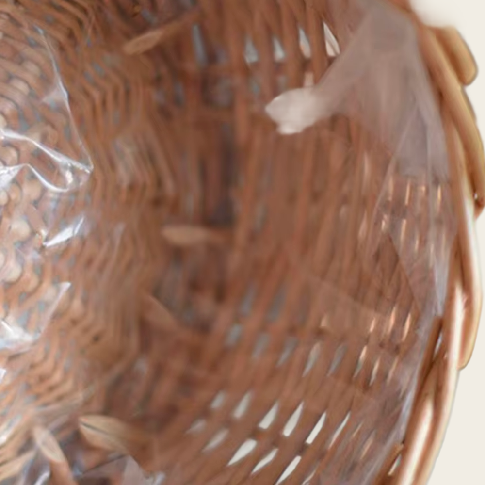 Panier en Osier<br>pour Mariage