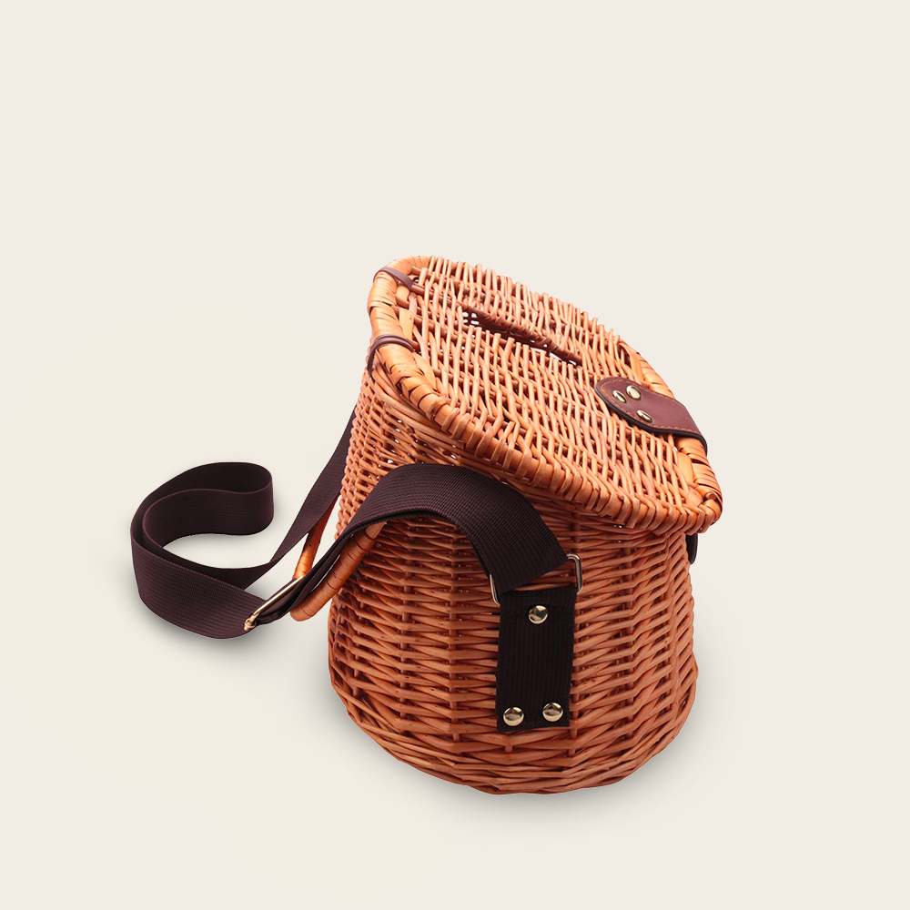 Panier de Pêche<br>en Osier
