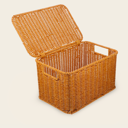 Panier en Osier<br>Fermé