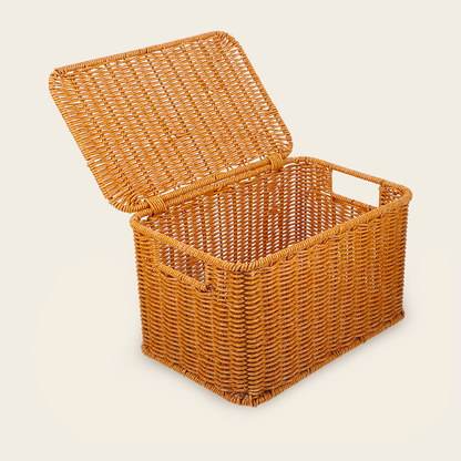 Panier en Osier<br>Fermé