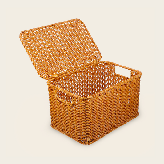 Panier en Osier<br>Fermé