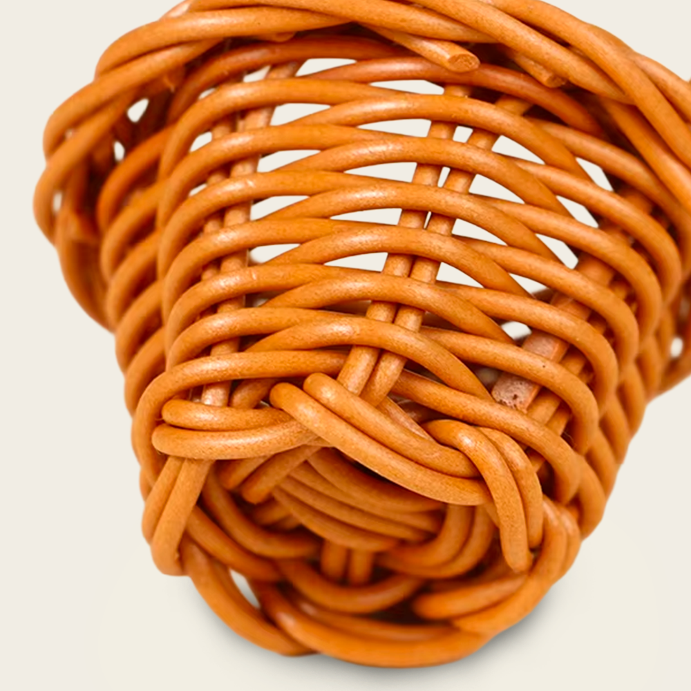 Panier pour Bébé<br>en Osier