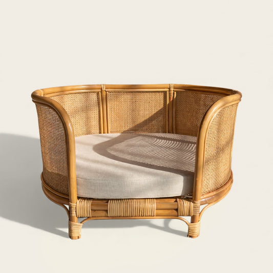 Panier en Osier<br>pour Chien