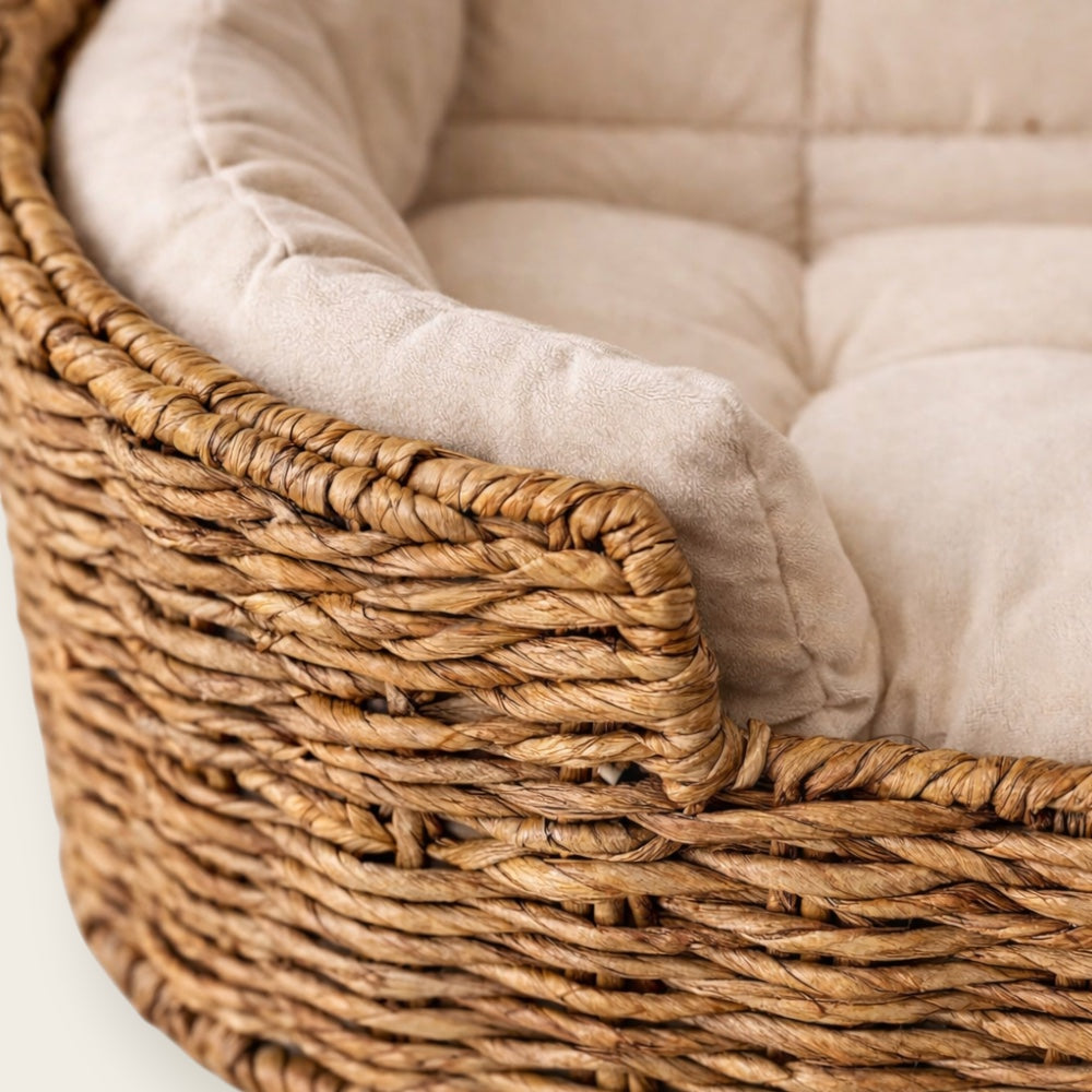 Panier pour Chien<br>Style Osier