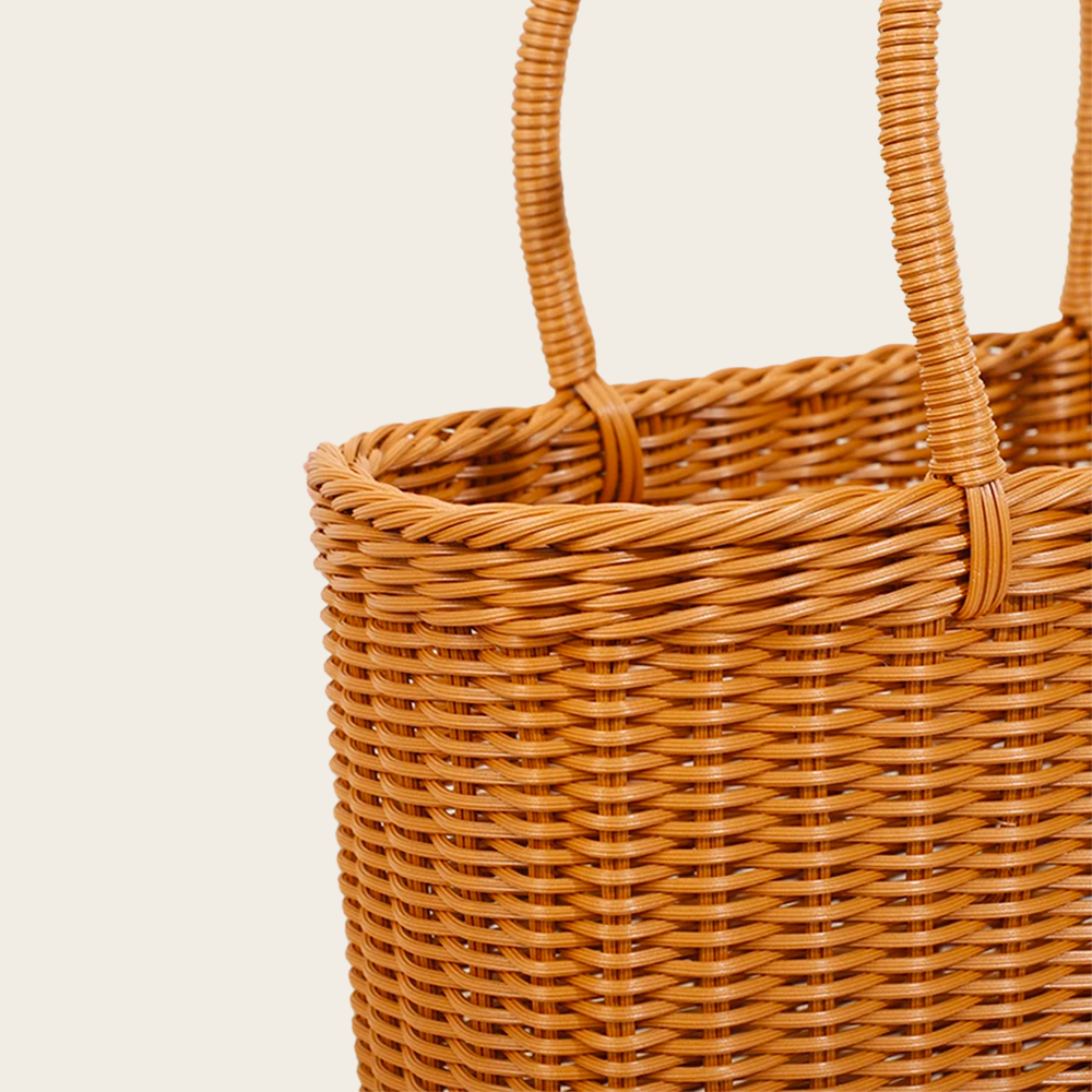 Panier à Courses<br>en Osier