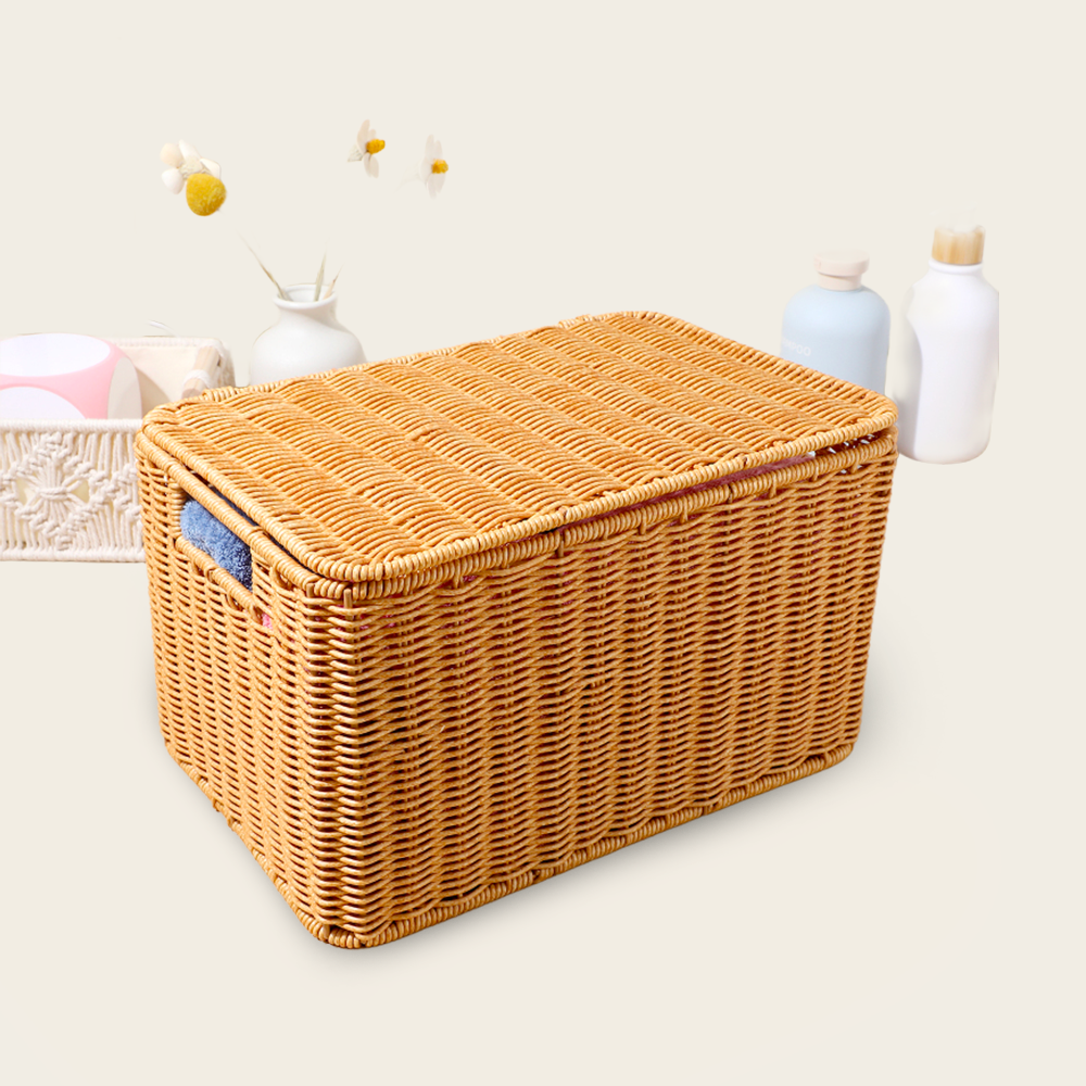 Panier en Osier<br>Fermé