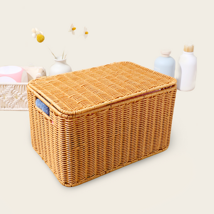 Panier en Osier<br>Fermé