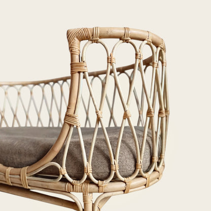 Panier en Osier<br>pour Chien XXL