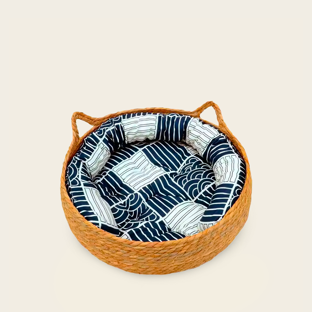 Panier pour Chat<br>en Osier