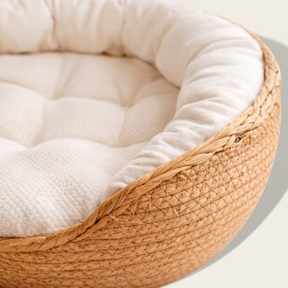 Panier à Petit Prix pour Chien<br>Inspiration Osier