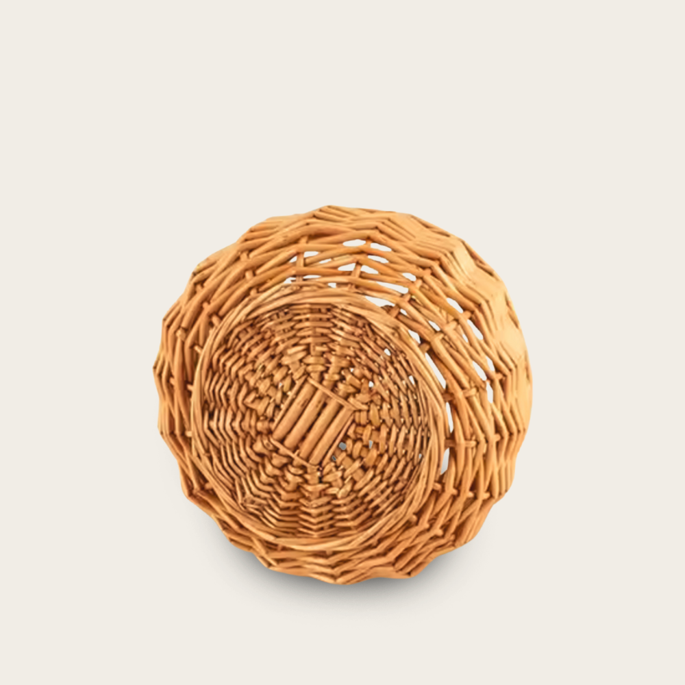 Panier en Osier<br>Rond