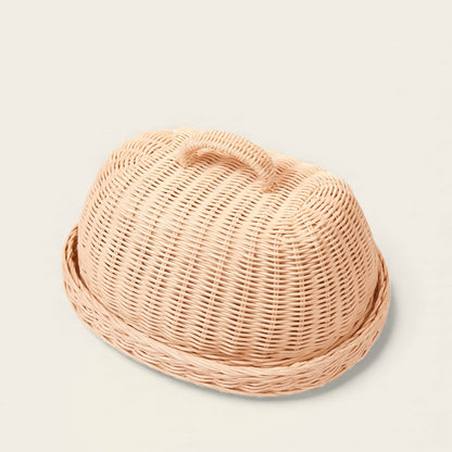 Panier à Pain en Osier<br>avec Couvercle
