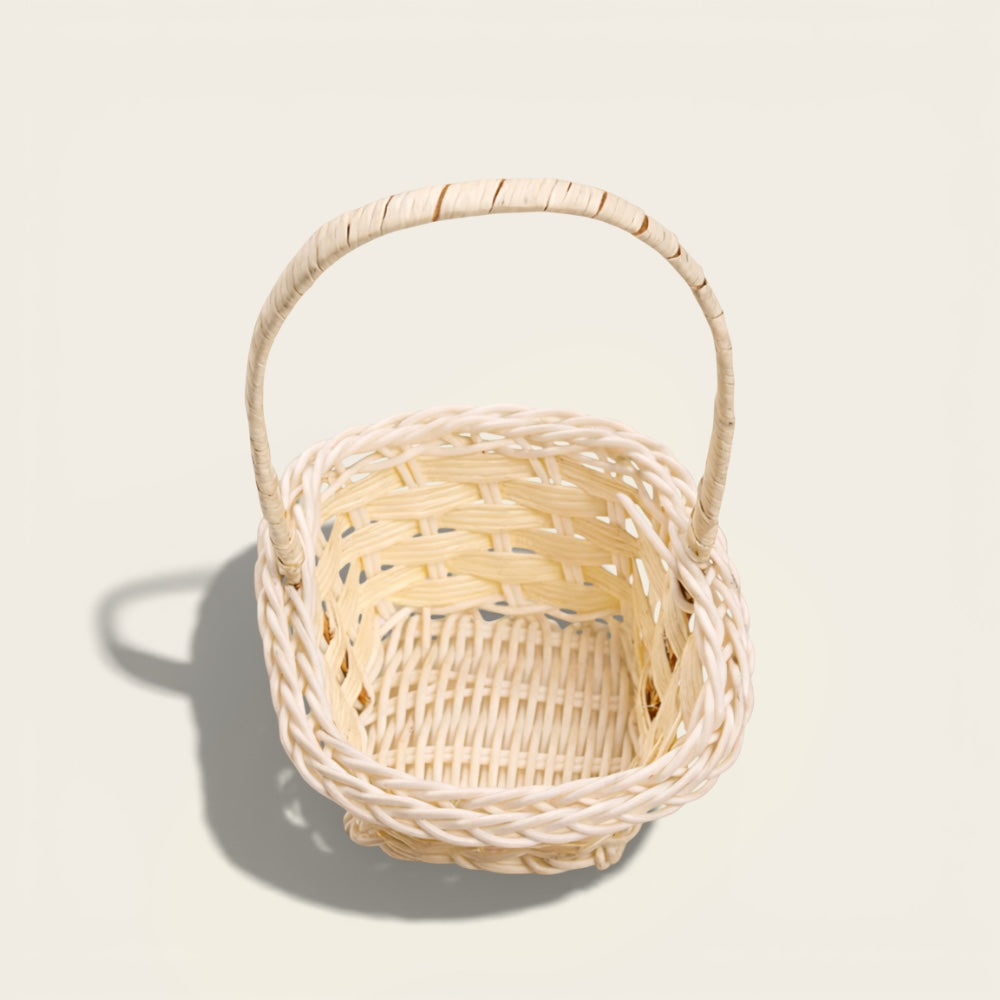 Petit Panier blanc<br>en Osier