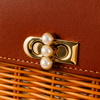 Sac à Main pour Femme<br>en Osier