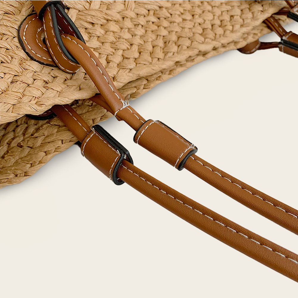 Panier de Plage<br>en Osier