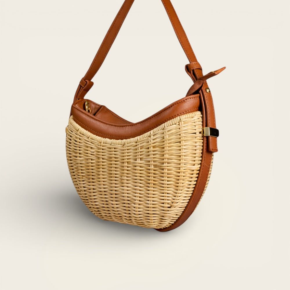 Sac à Bandoulière<br>en Osier