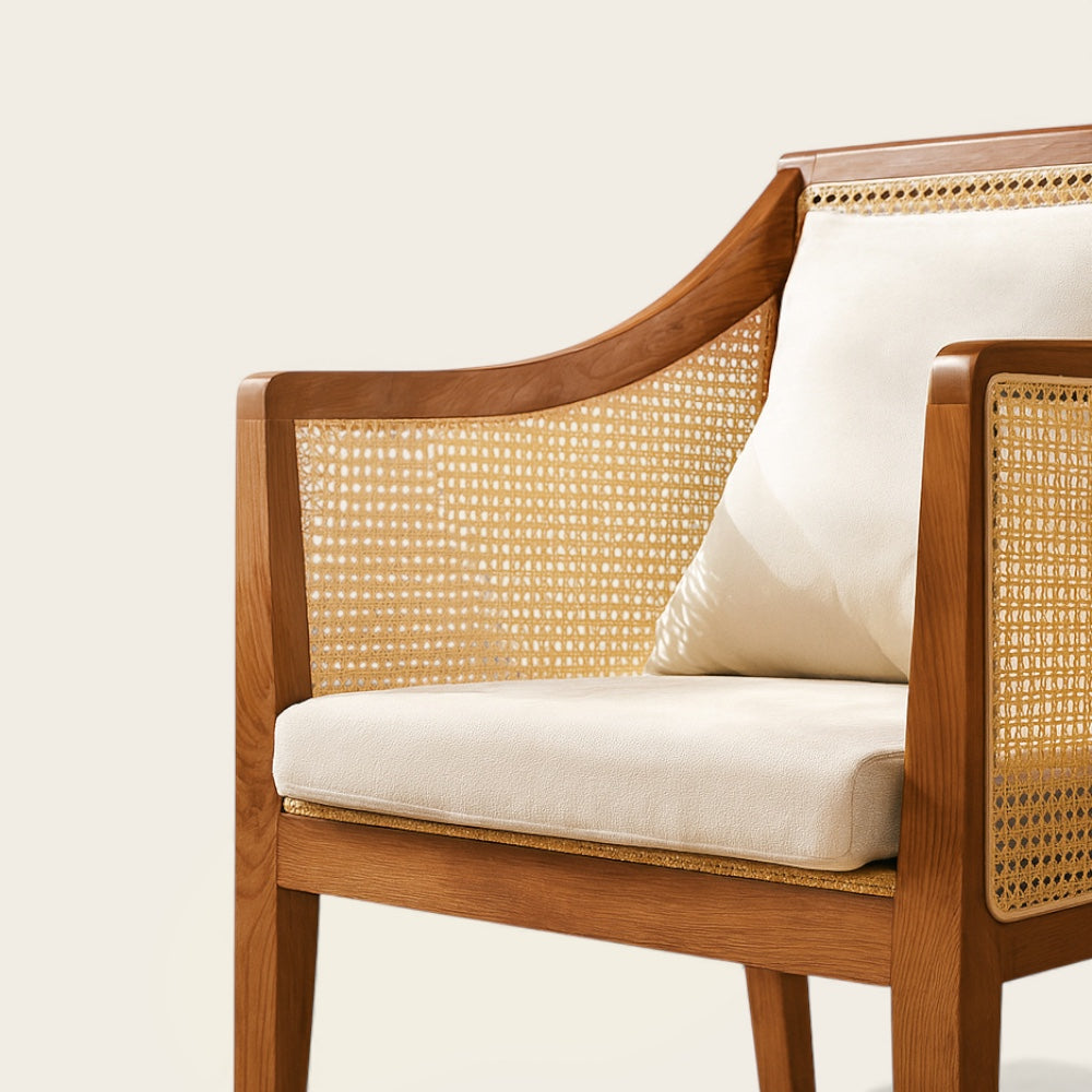 Chaise de Salon<br>en Osier