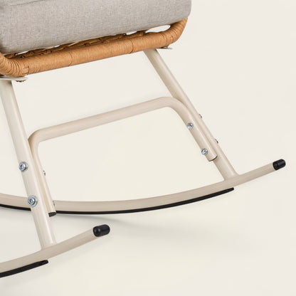 Fauteuil à Bascule<br>en Osier